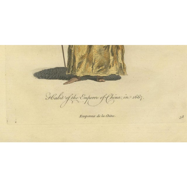 Jefferys, Emperor of China in Imperial Court Dress, 1749, Print For Sale - Image 6 of 9