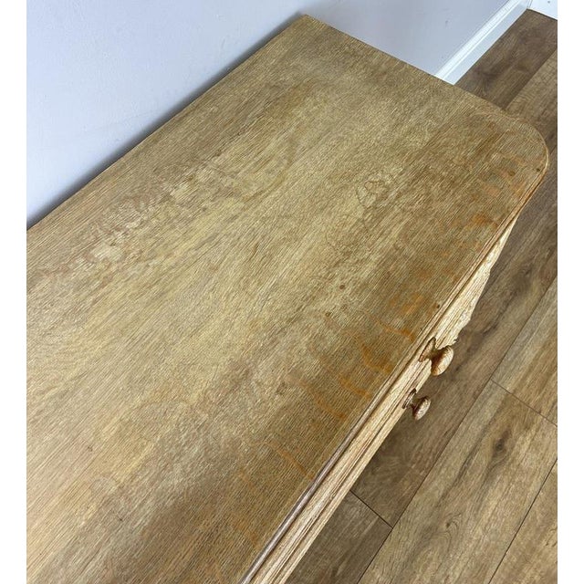 Vintage French Louis Oak Chest of 2 Drawers For Sale - Image 13 of 17