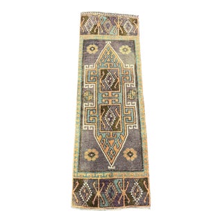 Turkish Yastik Rug 1'4" x 4'1" For Sale