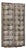Antique Indian Bleached Teakwood and Iron Gujarati Door For Sale