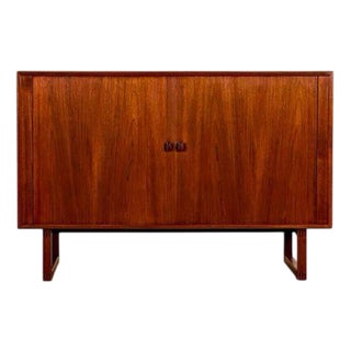 Sideboard with Tambour Doors by Børge Mogensen For Sale