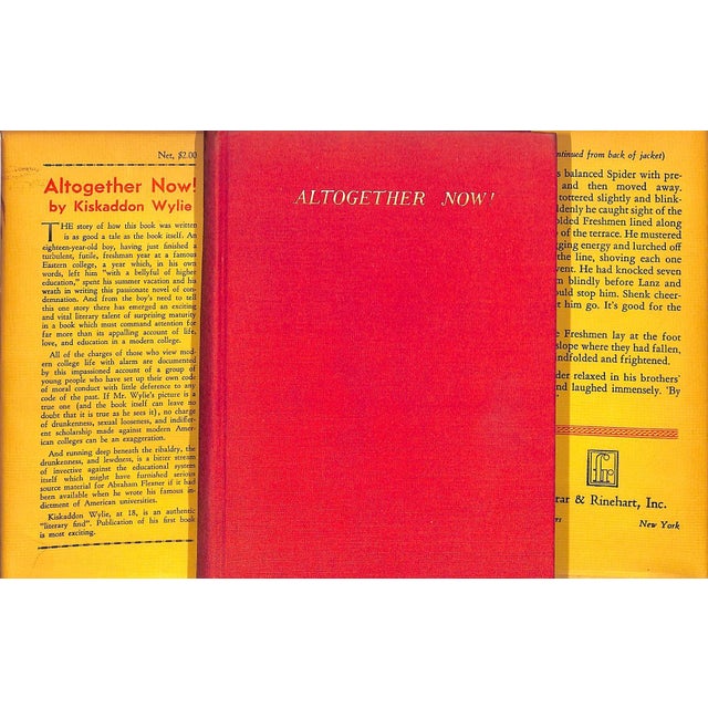 Traditional "Altogether Now!" 1932 Wylie, Kiskaddon For Sale - Image 3 of 3