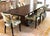 American Carina Dining Table in Dry Aged Walnut with Extensions (custom) For Sale - Image 3 of 12