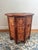 Late 20th Century Anglo Indian Sheesham Carved Wood Side Table With Inlay For Sale - Image 4 of 12