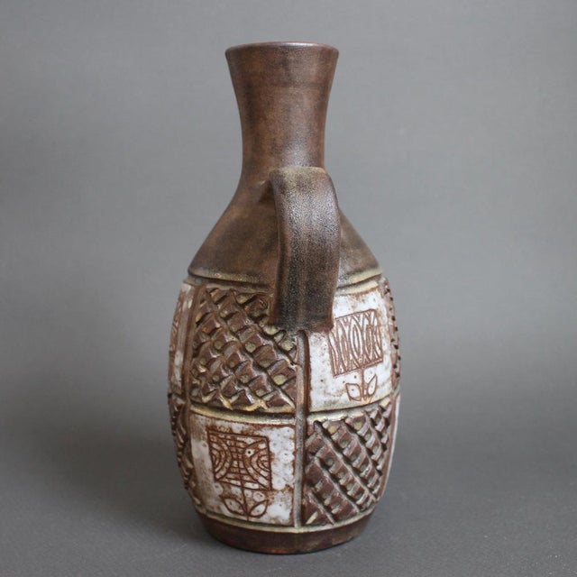 Vintage French Ceramic Pitcher by Alexandre Kostanda, 1960s For Sale - Image 6 of 15