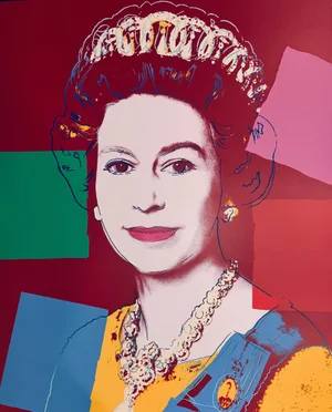 Andy Warhol, Queen Elizabeth II 334, Screenprint
