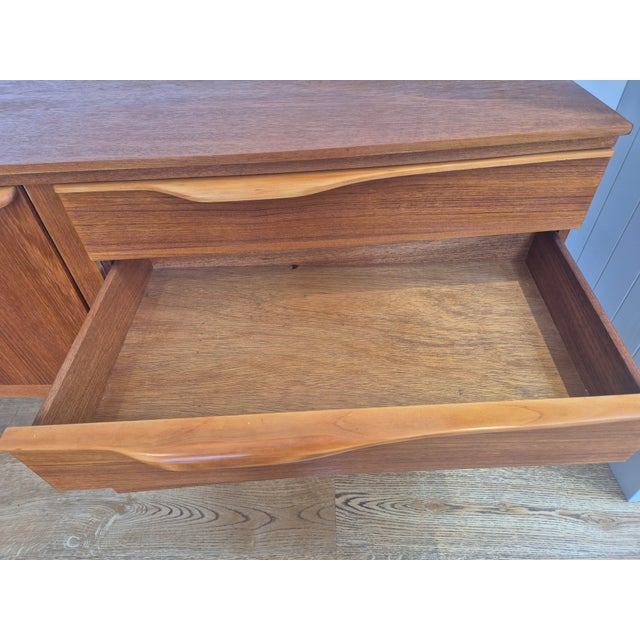 Mid-Century Teak Sideboard Cabinet from Beautility, 1960s For Sale - Image 16 of 18
