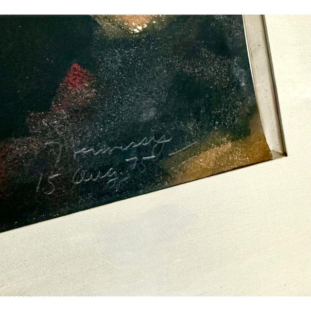 1970s Richard Hennessy, Richard Hennessy 1974 Colorful Vibrant Abstract Geometric Painting Modernist Art, 1975 For Sale - Image 5 of 7