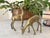 Metal Vintage Brass Reindeer- a Pair For Sale - Image 7 of 7