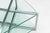Aqua Two-Tier Glass Side Table with Aluminium Frame, 1970s For Sale - Image 8 of 13