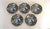 20th Century Imari Hand Painted Small Decorative Bowls - Set of 5 For Sale - Image 13 of 13