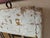 Vintage Double-Sided Hand-Painted Wooden “Antiques” Trade Sign For Sale - Image 4 of 4