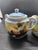 Japanese Vintage Japanese Hand-Painted Porcelain Creamer and Sugar Bowl Set For Sale - Image 3 of 7
