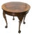Mahogany Chippendale Side Table - Sunburst Inlay & Claw Feet For Sale