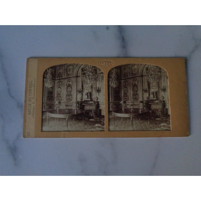 Antique Stereoscope Viewer With 7 Slides Chairish