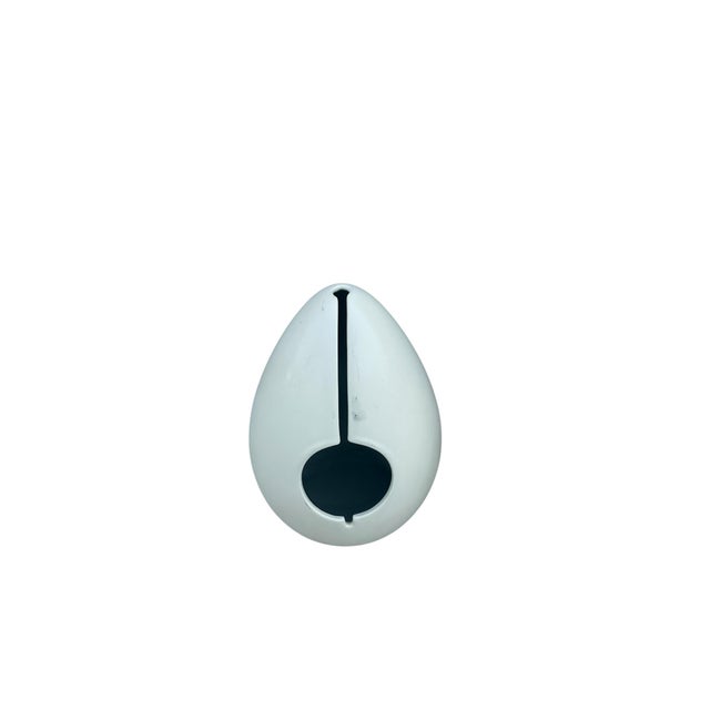 Space Age Ceramic Sculptural Vase attributed to Enzo Bioli for Il Picchio, Italy, 1970s For Sale - Image 3 of 7