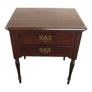 Ethan Allen Solid Cherry Nightstand For Sale
