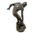1920s Bronze, Male Athlete With Kettlebell, by Franz Seifert. For Sale