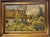 Finn Wennerwald, Farmhouses in Scandinavia Landscape, 1933, Oil Painting on Canvas For Sale - Image 9 of 12