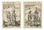 Virginia and Florida Natives, 1683, Paper, Set of 2 For Sale