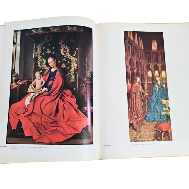 Vintage Hardcover the Complete Paintings of the Van Eycks 1968 World Art Classics For Sale - Image 9 of 16