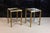 Metal Side Tables, 1980s, Set of 2 For Sale - Image 7 of 7