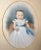 Up for sale is a wonderful antique 19th century original baby girl painting. It's painted with a realistic approach on...