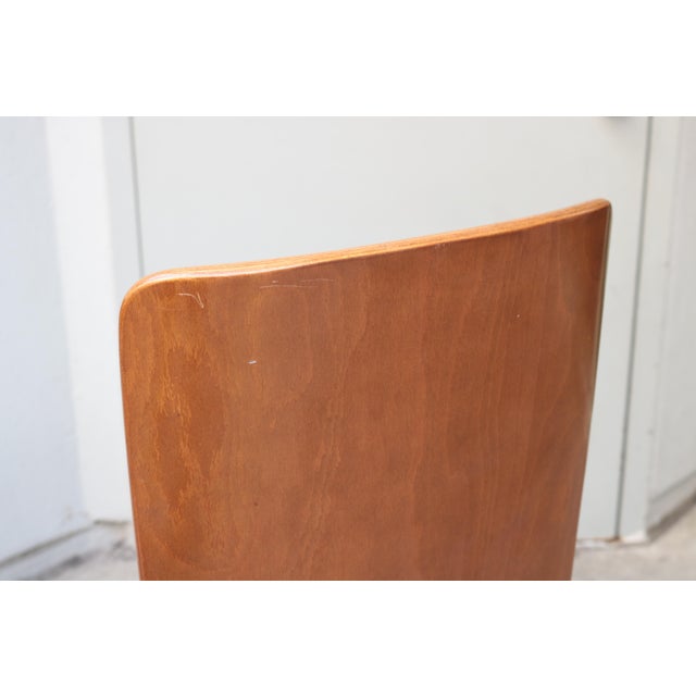 Set of Six Modernist Dining Chairs by Carlo Scarpa for Gavina For Sale In New York - Image 6 of 10