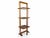 Wood Mid 20th Century Engraved Carved Folding 3 Tier Wood Cake Pastry Stand Display Etagere For Sale - Image 7 of 10
