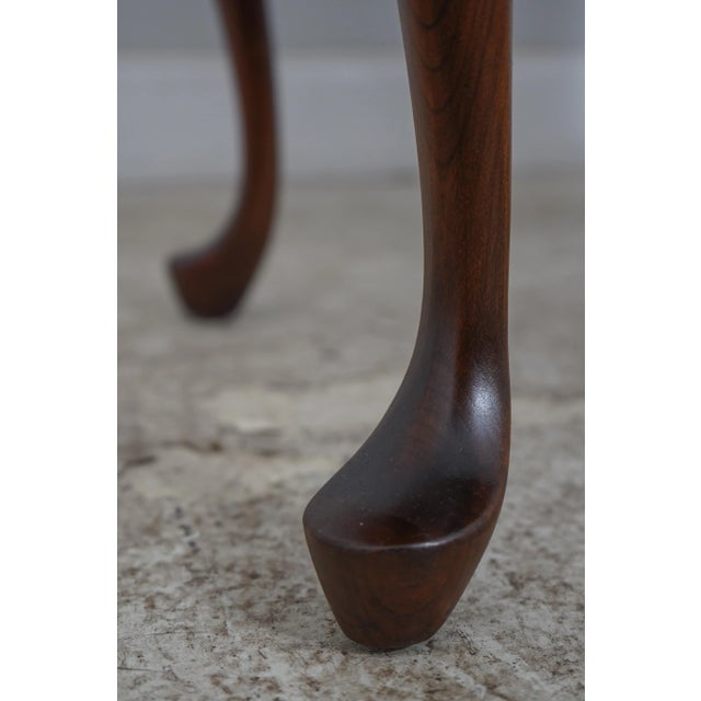 1980s Pennsylvania House Blockfront Cherry Lowboy For Sale - Image 5 of 12