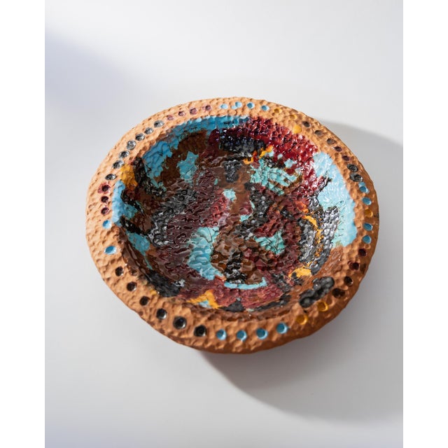Vintage Studio Pottery Bowl, 1970s For Sale - Image 11 of 11