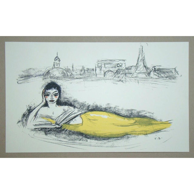 Kees van Dongen ( after ) ( 1877 - 1968 ) La Sirène , 1980/62 Lithography in colors on strong cotton paper. Monogrammed (...