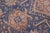 1990s Boho Chic 1990's Vintage Blue/Brown Wool Rug - 8'0'' X 11'2'' For Sale - Image 5 of 10