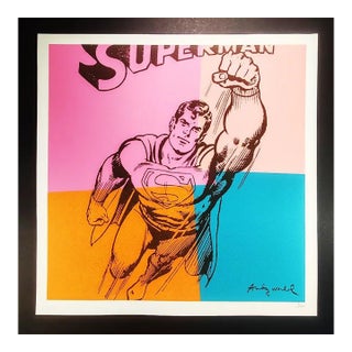 After Andy Warhol, Superman, 1980s, Lithograph For Sale