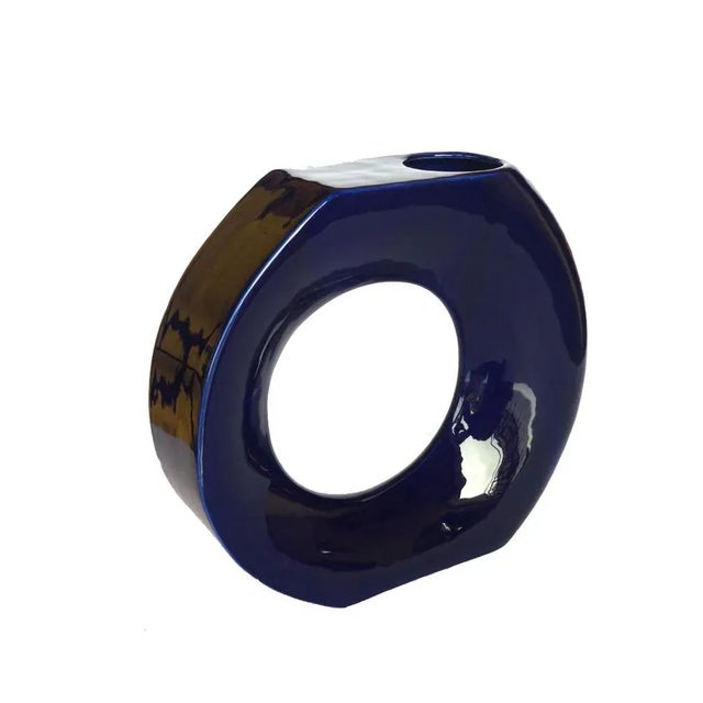 Italian Space Age Ceramic Vases, 1960s, Set of 3 For Sale - Image 12 of 13