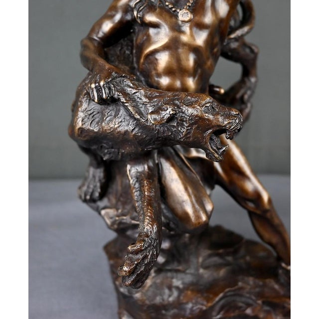 Bronze of a Warrior, 1970s For Sale - Image 6 of 18