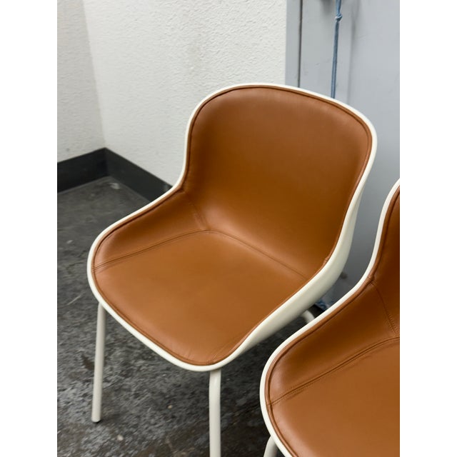 Mid-Century Modern Simon Legald for Normann Copenhagen Hyg Side Chairs, Pair For Sale - Image 3 of 12