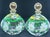 1950's Royal Limited Hand Painted Perfume Bottles Pair For Sale In Phoenix - Image 6 of 8