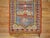 Blue Orange Vintage Moroccan Mini Rug - 2' x 3'4" For Sale - Image 4 of 6