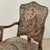 Antique French Louis XV Walnut Needlepoint Armchair ~ Fauteuil For Sale - Image 10 of 18