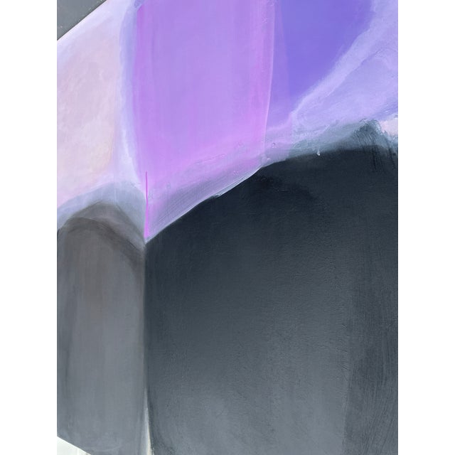 Lovefool (Wallflower Series) Lavender Colorfield Abstract Painting For Sale - Image 11 of 11