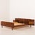 Mid-Century Modern Mid-Century Modern Scandinavian Bed in Rosewood, 1960s For Sale - Image 3 of 18