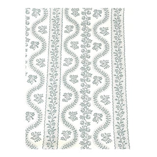 Sister Parish Dolly Fabric - 3 Yards "Seafoam" For Sale