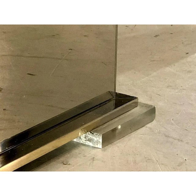 Metal Flower Planters attributed to Guy Lefevre for Maison Jansen, 1970s, Set of 2 For Sale - Image 7 of 10