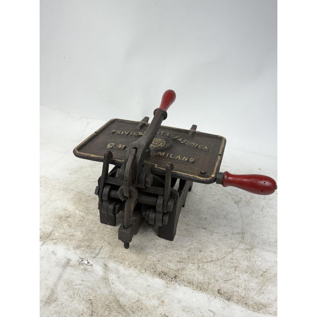 Mid-Century Modern Oven Press, Early 1900s For Sale - Image 3 of 9
