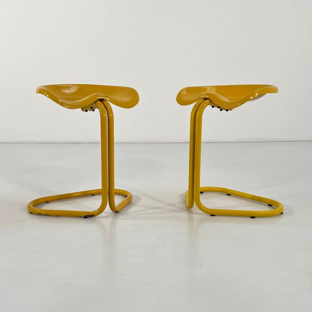 Tractor Stool by Rodney Kinsman for Bieffeplast, 1970s, in Good conditions. Designed 1970 to 1979 This piece is attributed...