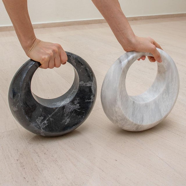 Decorative 3 KG Marble Kettlebell For Sale - Image 6 of 12