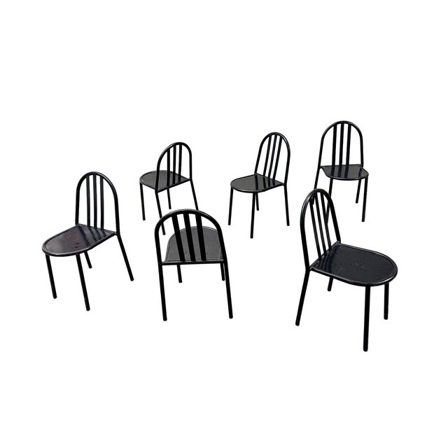Model 222 Chairs by Robert Mallet-Stevens for Pallucco, 1980, Set of 8 For Sale - Image 3 of 12