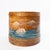 American Mid 20th Century Primitive Bucket With Hand Painted Seascape Scene For Sale - Image 3 of 7