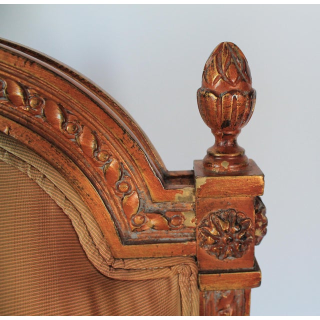 Louis XVI Style Upholstered Bergere For Sale - Image 13 of 18